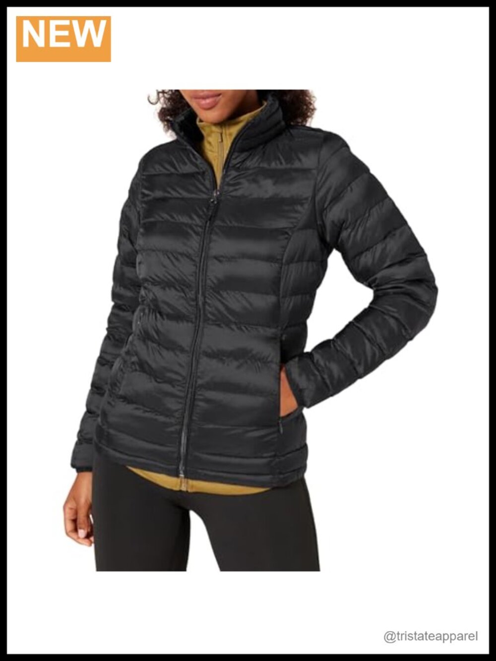 Women's Lightweight Water-Resistant Packable Puffer Jacket